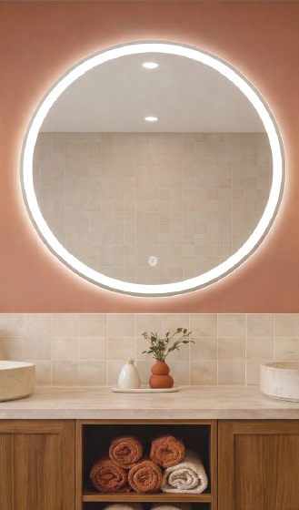 Produtos de espelho LED