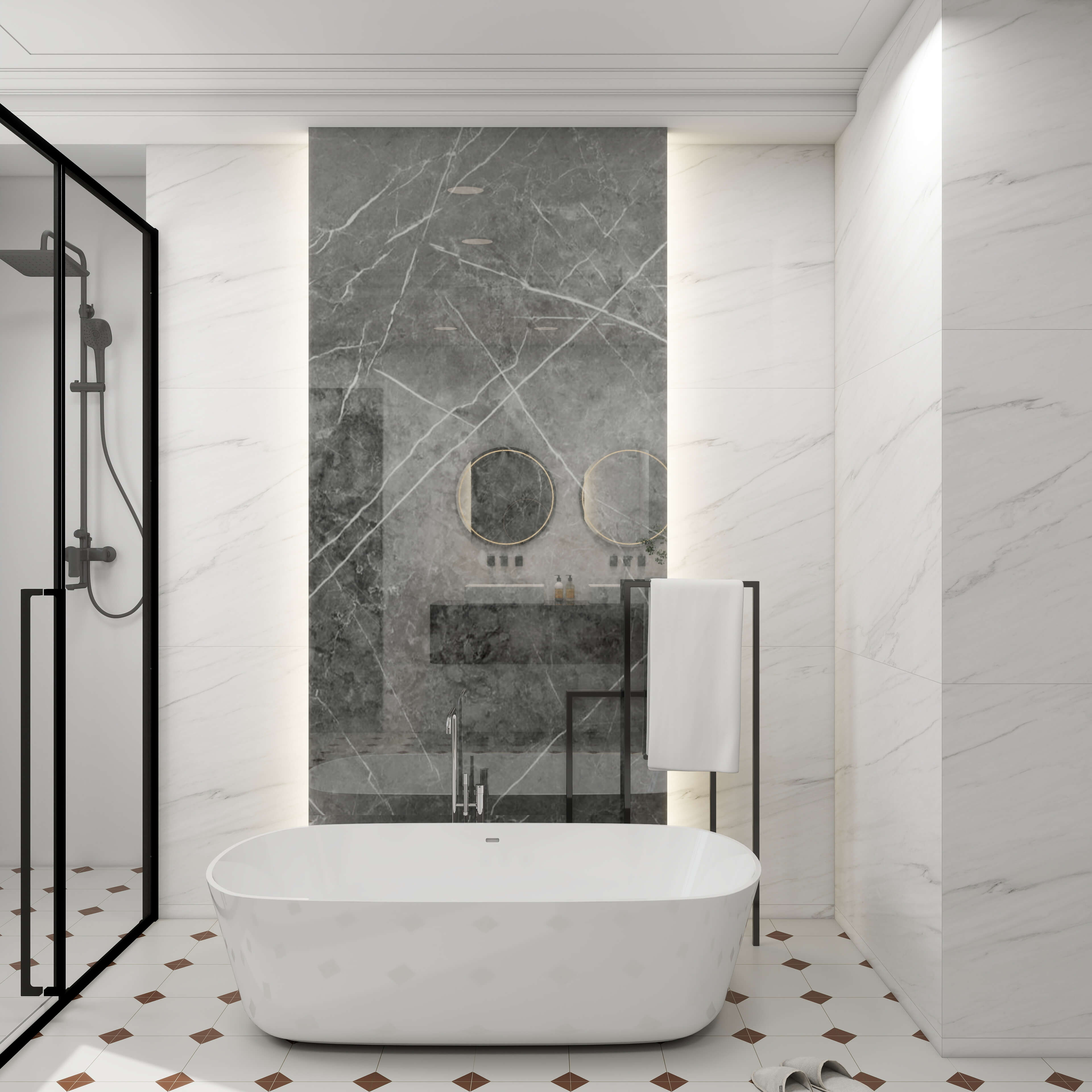 What is the difference between panelling and partition wall