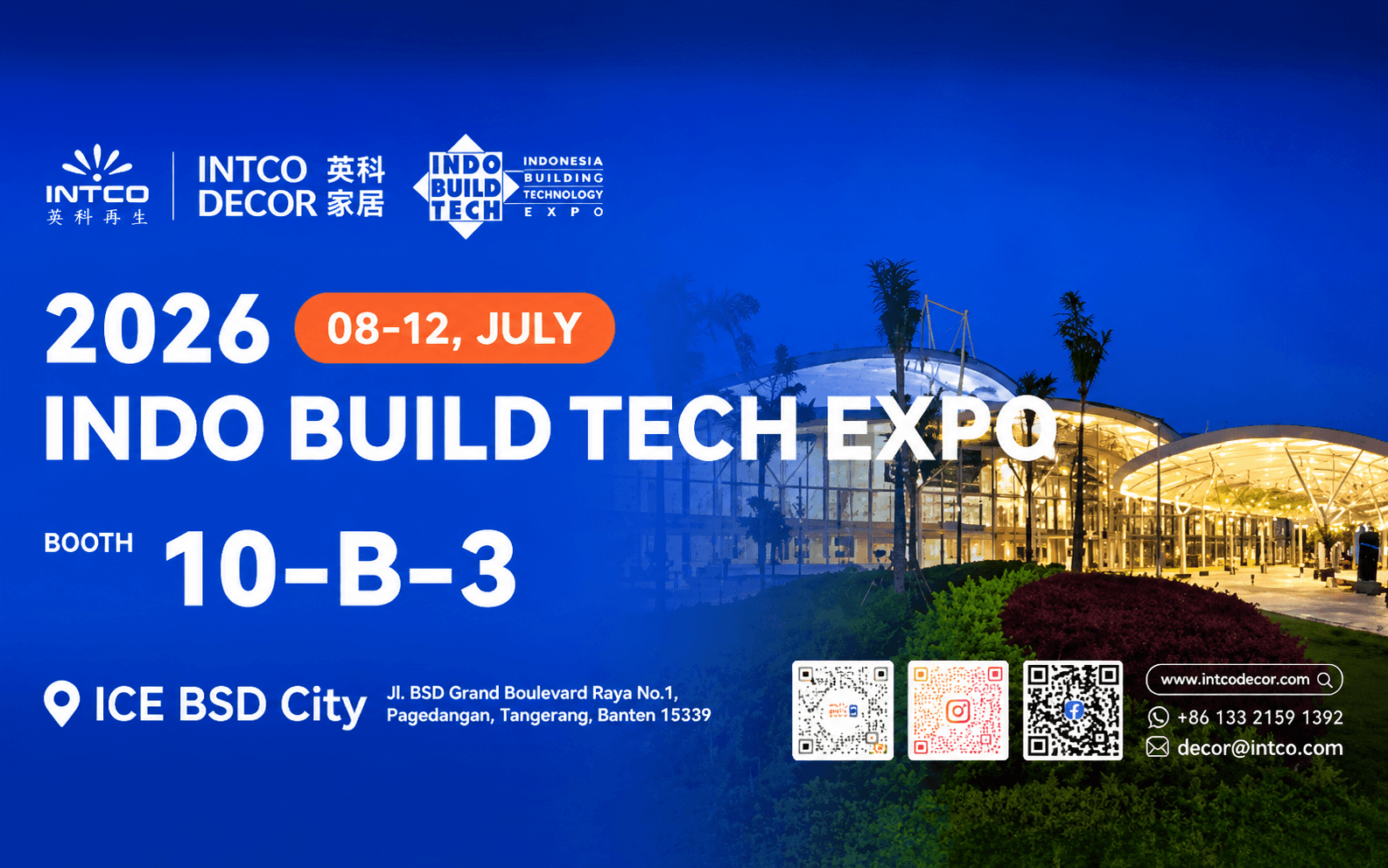 Meet INTCO Decor at IndoBuildTech Expo 2026 – Discover Innovative Wall Panel Solutions