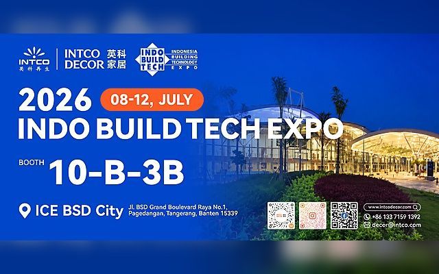Meet INTCO Decor at IndoBuildTech Expo 2026 – Discover Innovative Wall Panel Solutions
