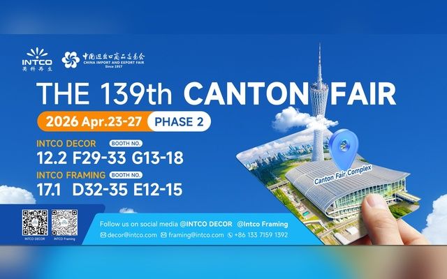 INTCO DECOR at the 139th Canton Fair 2026 | Booth Guide & New Wall Panel Solutions