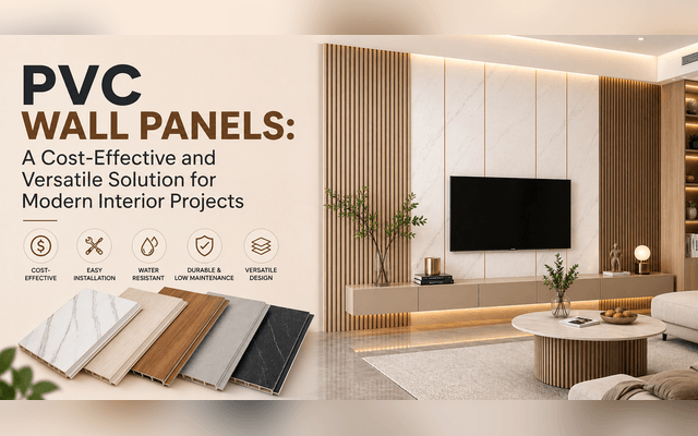 PVC Wall Panels: A Cost-Effective and Versatile Solution for Modern Interior Projects
