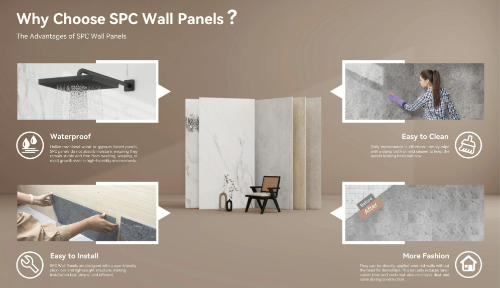 Discover the Latest SPC Wall Panels: A Stylish and Practical Solution