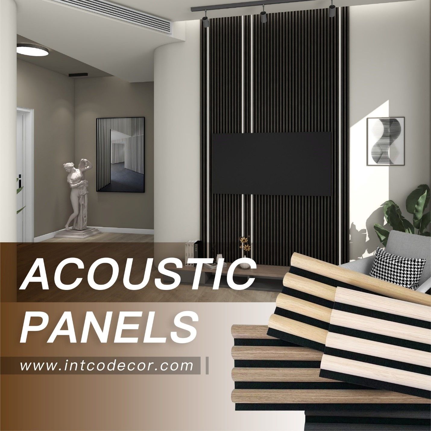 Acoustic Wall Panels Make Any Room a Quiet Place to Work or Relax
