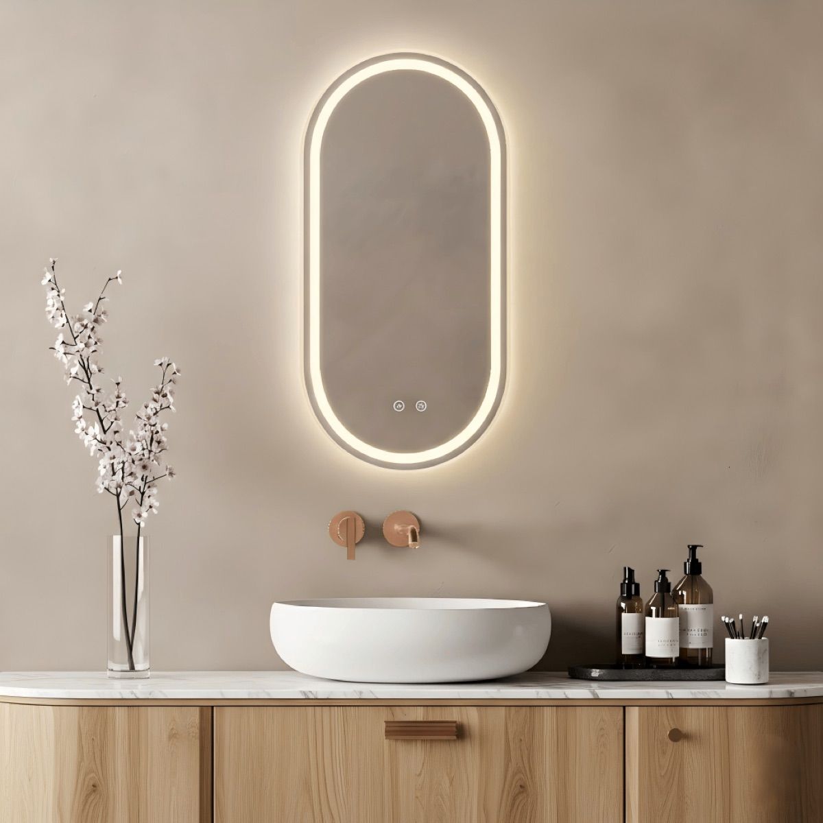Miroir LED