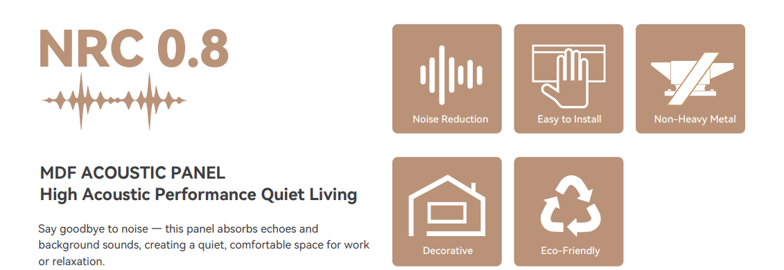 INTCO Decor Launches New MDF Acoustic Panels for Noise Reduction and Style