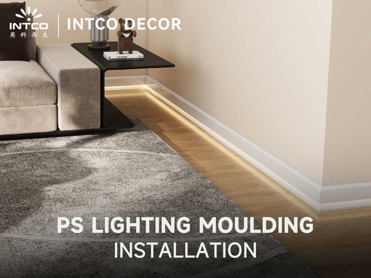 PS Lighting Moulding installation