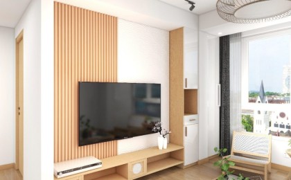 Design Your Living Room with PVC 3D Wall Panels