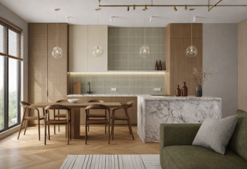 SPC Wall Panel Applications: The Ideal Choice for Creating a Warm, Stylish Kitchen, Dining Room, and Living Room