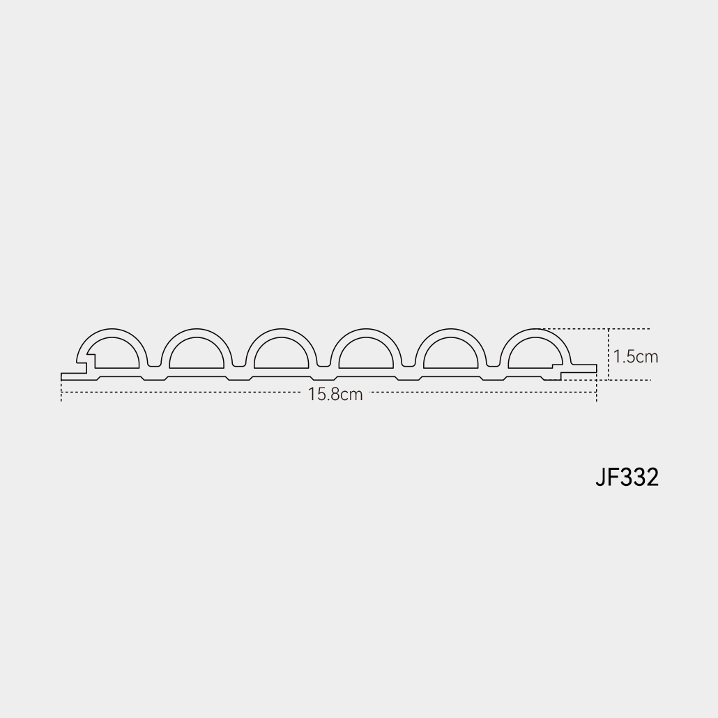 WPC Wall Panel JF332