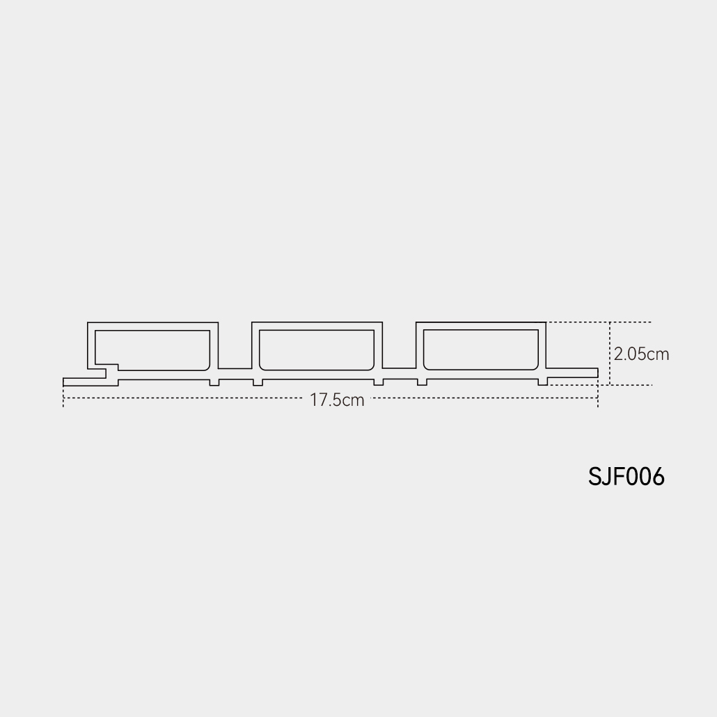 WPC Wall Panel SJF006